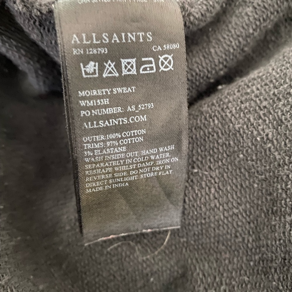 All Saints Printed Sweatshirt - Picture 6 of 7